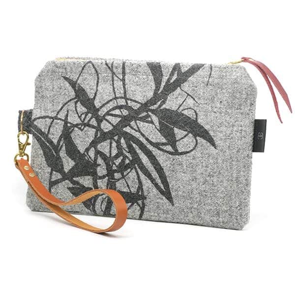 Light Grey Clutch Bag