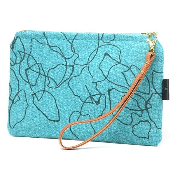 Teal Clutch Bag