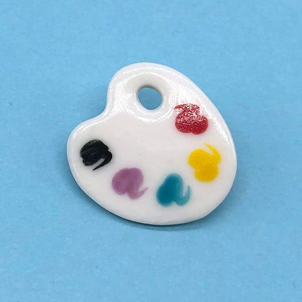 small palette brooch