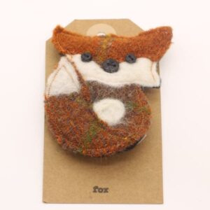 Katfish Fox Brooch