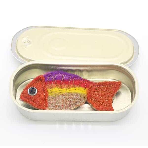 Katfish Goldfish Brooch