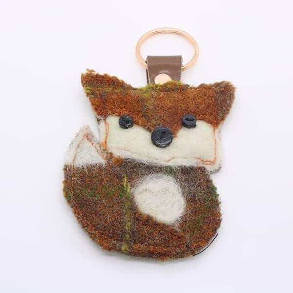 Katfish Fox Keyring