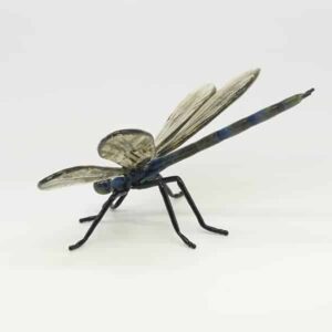 Glass Dragonfly Sculpture