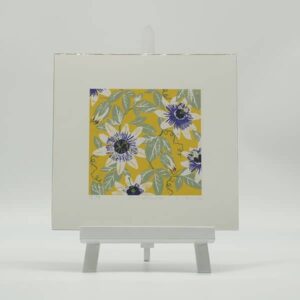 Lisa Saunders - Small Giclee Print -
  Passionflower print (LSA-SGP-007)