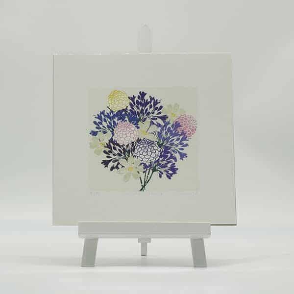 Lisa Saunders - Small Giclee Print -
  Garden Blooms print (LSA-SGP-011)