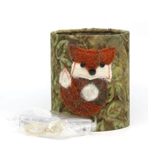 Katfish Designs - Textile Lantern - Fox lantern (KFD-TLA-003A)