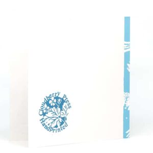 Printed Card -
  Handprinted Doves (LSA-PCA-029A)