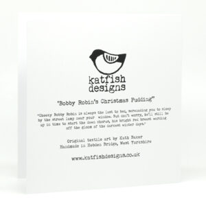 Katfish Designs - Printed Card - Bobby Robin card (KFD-PCA-002A)