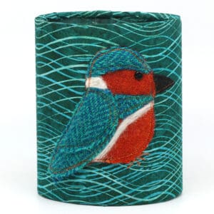 Katfish Designs - Textile Lantern - Kingfisher lantern (KFD-TLA-006)