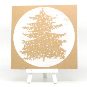 Printed Card - Liza Saunders - Christmas Tree (LSA-HPC-005)