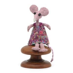 Hilary Kay - Embroidered Mini Sculpture - Mouse (HKA-EMS-014)
