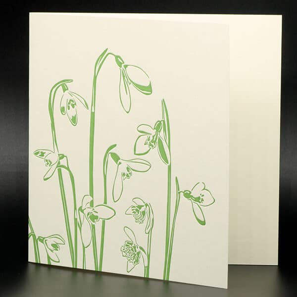 Penguin Ink - Snowdrops Card (PIN-LCA-031)