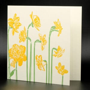 Penguin Ink - Daffodils Card (PIN-LCA-034)
