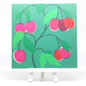 Printed Card - Liza Saunders - tutti
  frutti - Cherries card (LSA-PCA-030)