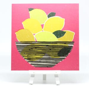 Printed Card - Liza Saunders - tutti frutti - Lemons card (LSA-PCA-033)