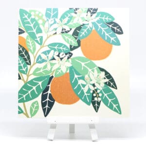 Printed Card - Liza Saunders - tutti
  frutti - Oranges card (LSA-PCA-034)