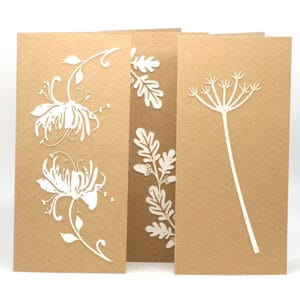 Laser Cut Card - Natty Deco laser cut cards (NDE-LCC-CAT)