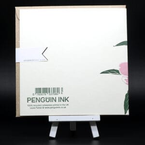 Penguin Ink - Large Card - Penguin Ink Peony card (PIN-LCA-036A)