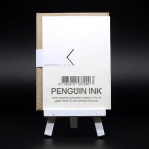 Penguin Ink - Small Card - Guinea Fowl Feather card (PIN-SCA-023A)