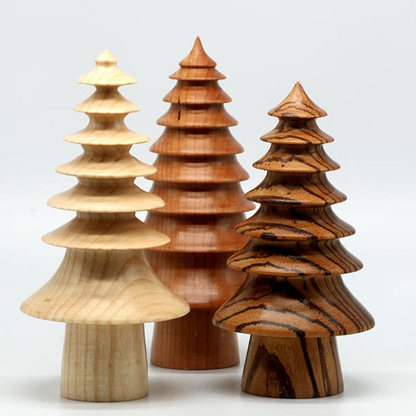 John Saffin Wood-turned trees