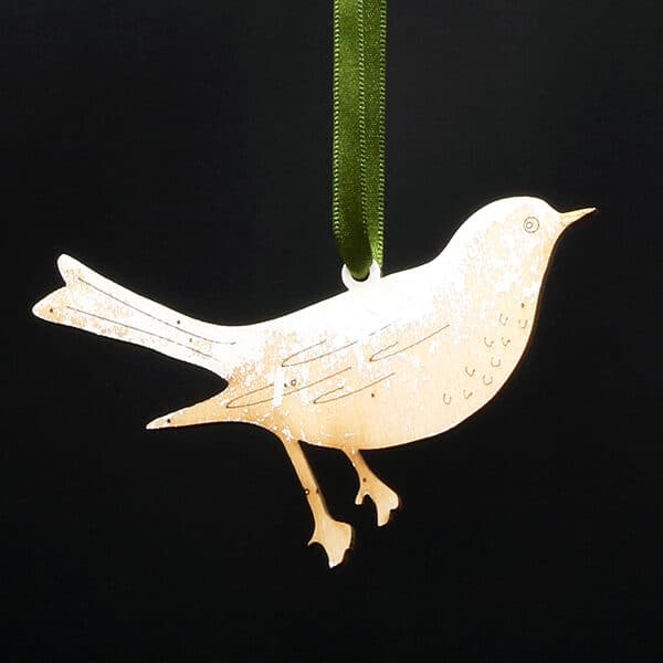 Laser Cut Decoration - Natty Deco Songbird decoration (NDE-LCD-007)