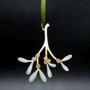 Laser Cut Decoration - Natty Deco Mistletoe decoration (NDE-LCD-008)