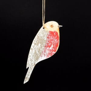 Laser Cut Decoration - Natty Deco Robin decoration (NDE-LCD-009)