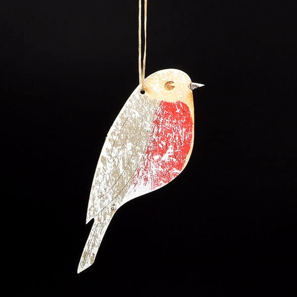 Laser Cut Decoration - Natty Deco Robin decoration (NDE-LCD-009)