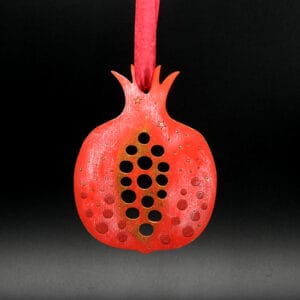 Laser Cut Decoration - Natty Deco Pomegranate decoration (NDE-LCD-010)