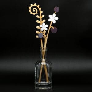 Laser Cut Stem - Natty Deco Blackberry stem (NDE-LCS-011A)