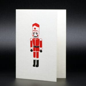 Penguin Ink - Small Card - Red Toy Soldier card (PIN-SCA-026)