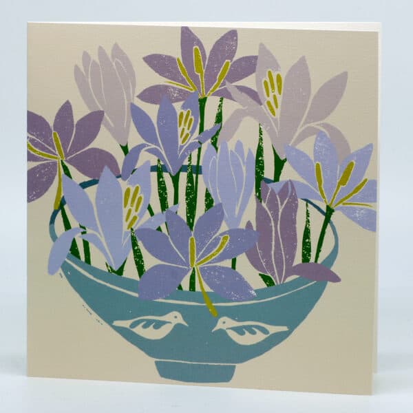 Liza Saunders Crocus card