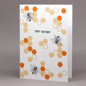 Honey Bee (Happy Birthday) card