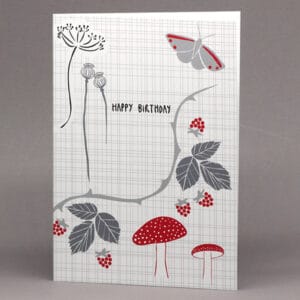 Hedgerow 'Happy Birthday' card