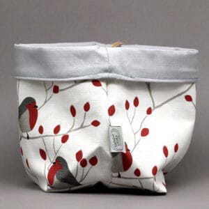 Fabric Pot (Robin & Rosehip)