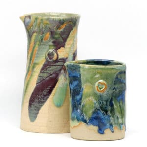 Sarah Turrell pouring vase