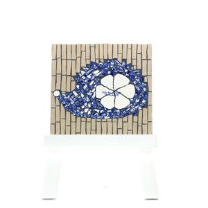 Campbell Mosaics hedgehog plaque