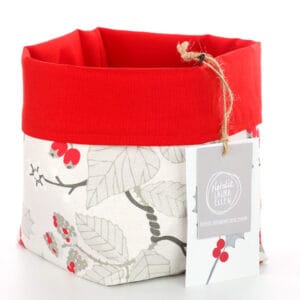 Fabric Pot (Winter Hedgerow)