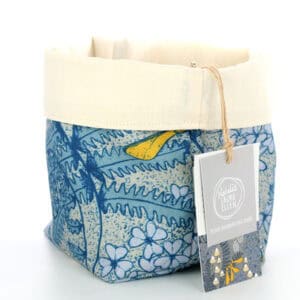Fabric Pot (Forest Floor - blue)