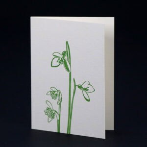 Small letterpress greetings card by Penguin Ink PIN-SCA-032z